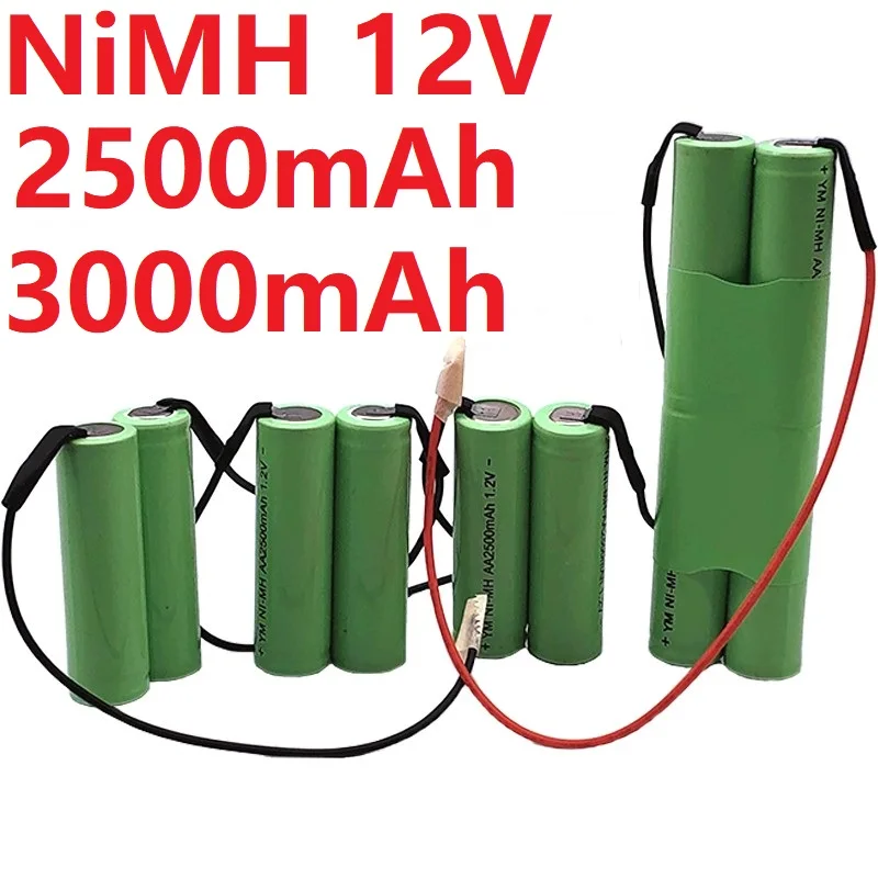 Аккумулятор NiMH 12 в 2500 мАч 3000 мАч LEXY для пылесоса ZB303F ZB4042D Lifepo4 ZB2905 ZB2933 ZB2935