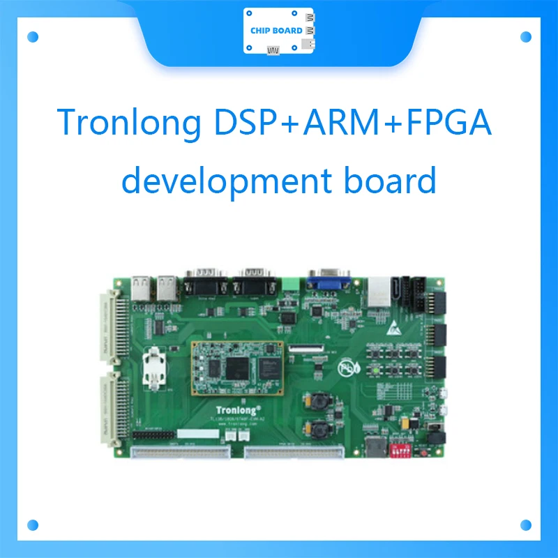 Макетная плата Tronlong DSP + ARM + FPGA OMAPL138 Spartan-6 SATA VGA EMIFA