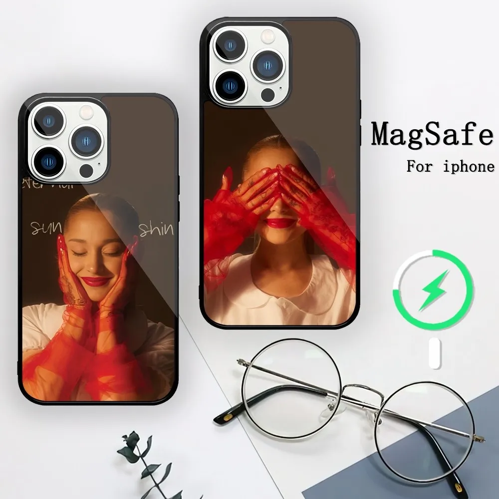Чехол для телефона Hot Singer A-Ariana G-Grande 2024 для iPhone 11 12 13 14 15 Mini Pro XS Max X S Plus XR