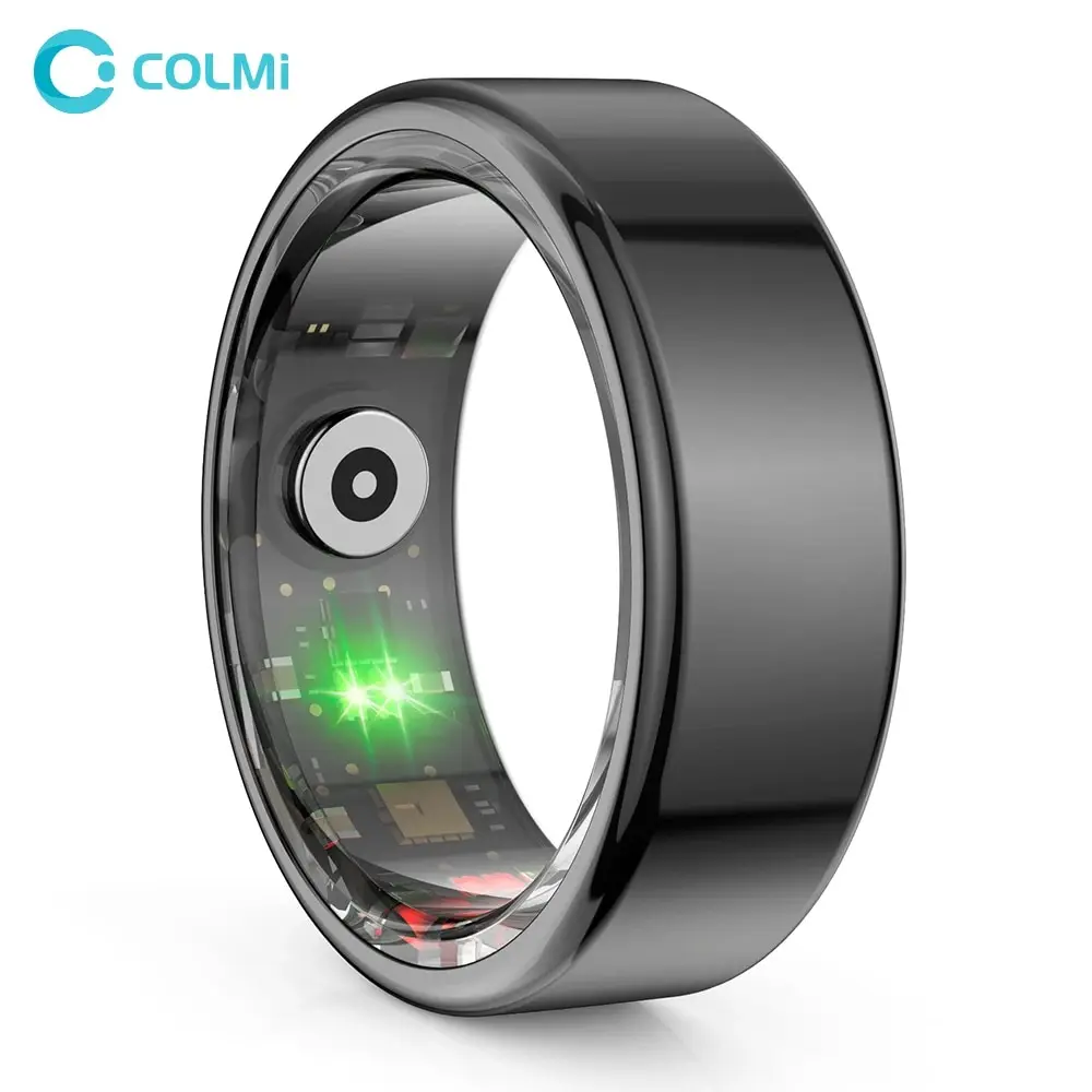 Смарт-кольцо COLMI R02 в корпусе из титановой стали, IP68 и 3 АТМ