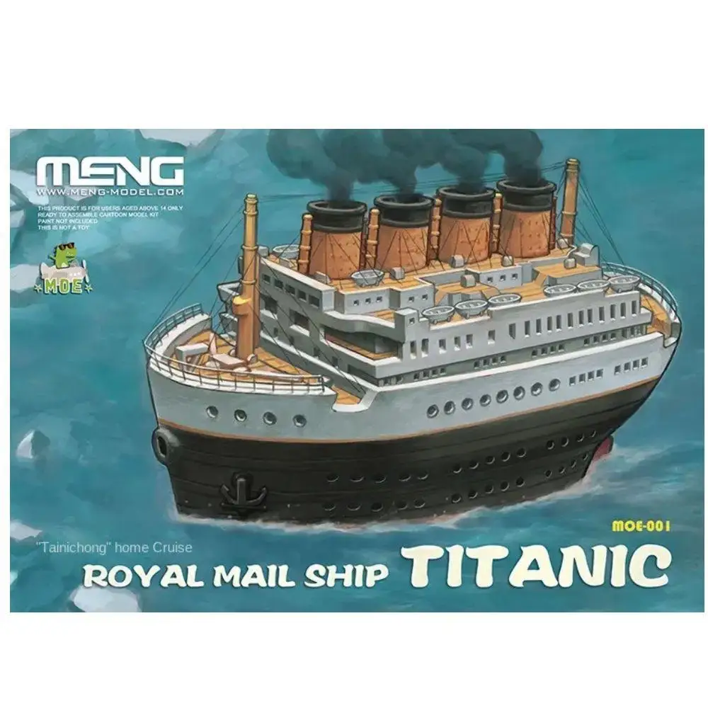 MENG MOE-001 Королевский почтовый корабль Титаник Пластиковая сборная модель Комплект