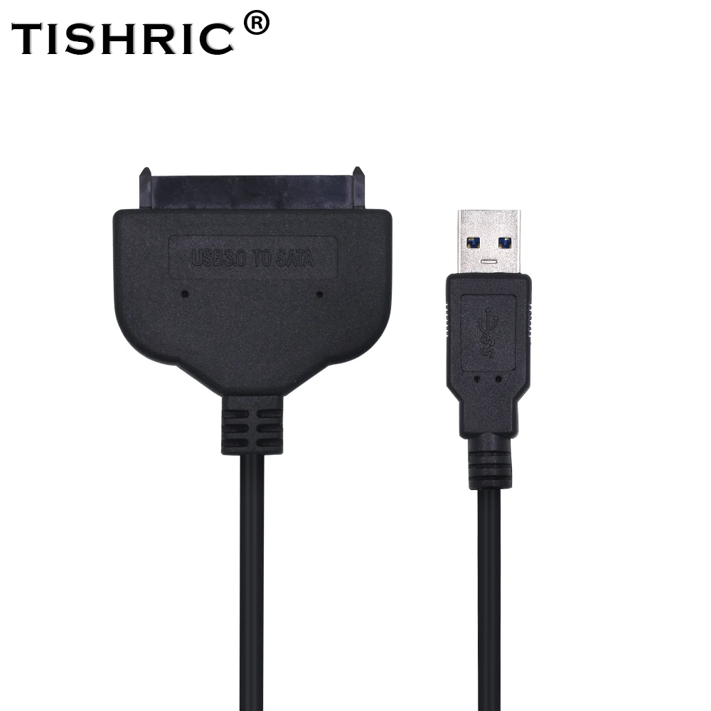 Кабель-адаптер TISHRIC Haed для жестких дисков SATA-USB, Кабель-адаптер USB 3,0 для жестких дисков SATA, корпус для жестких дисков Molex