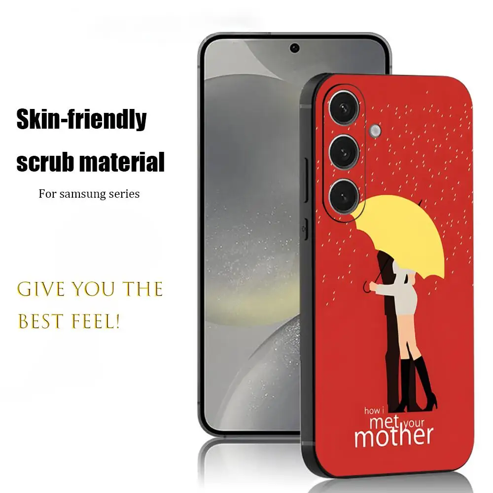 Чехол для телефона «Как я встретил вашу маму» для Samsung Galaxy S25 S24 S23 S22 S21 S20 Plus Ultra Note20, мягкий черный
