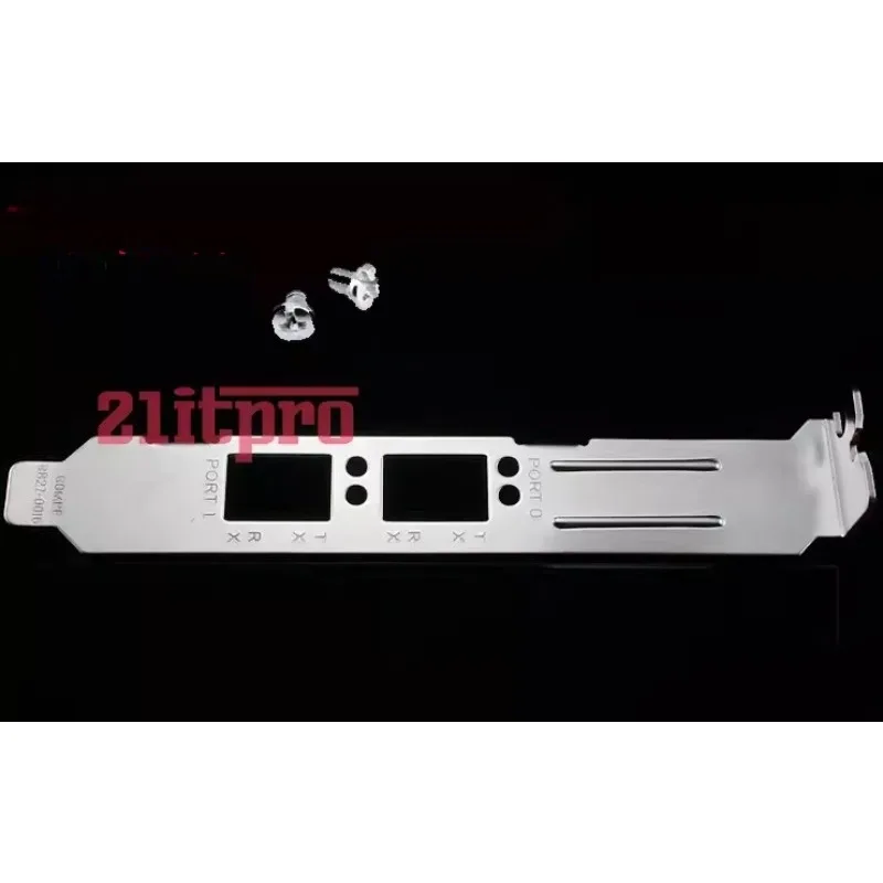 IO I/O защитная задняя панель для Emulex LPe31002-M6 01CV842 01609 kr01cv840 длинная перегородка