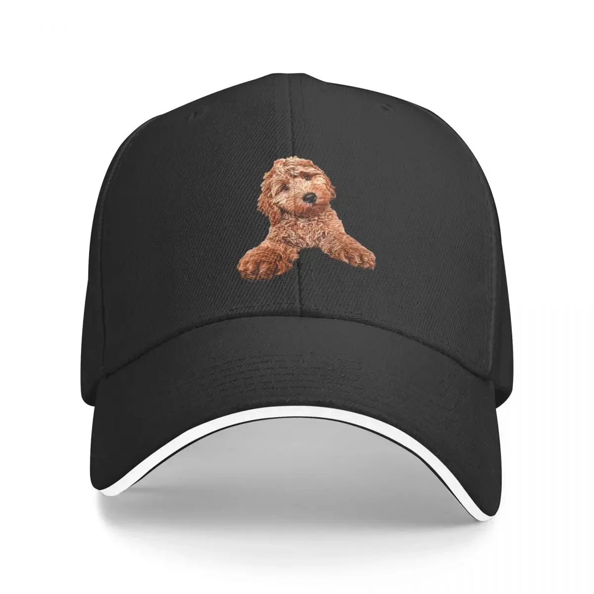 Cavapoo Labradoodle Goldendoodle Poodle Mix Бейсбольная кепка Роскошная женская кепка Шляпа от солнца для детей Женщина Мужская