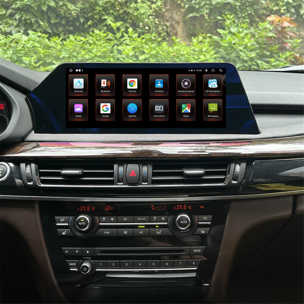 Фото RHD Новый 12,3-дюймовый Android автомобильный радиоприемник стерео видео мультимедийный плеер авто радио GPS для BMW X5 F15/X6 F16 2013-2017 головное устройство №4