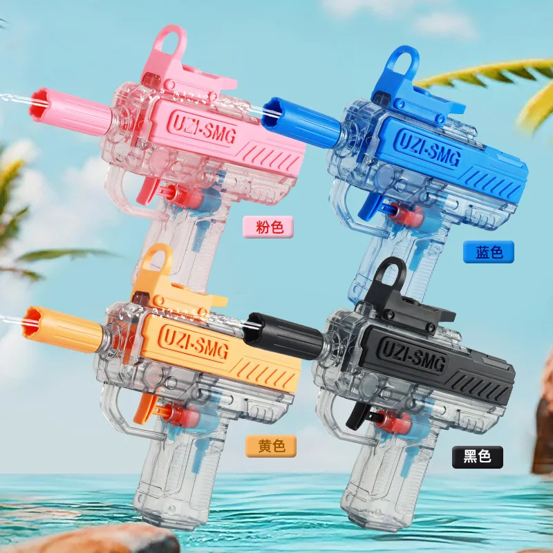 Водяной пистолет Uzi, детский игрушечный распылитель воды, мини-22020, новый водный фестиваль для мальчиков, glock