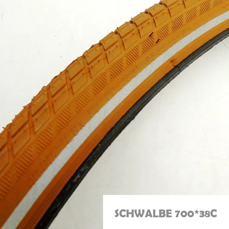 Фото SCHWALBE 700*38c Вантажок для шоссейного велосипеда Внешняя шина Little Big Ben Brown Шина со светоотражающей способностью №4