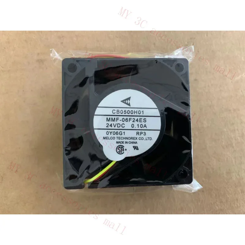 Совершенно новый охлаждающий вентилятор для MITSUBISHI CB0500H01 MMF-06F24ES RP3 DC24V 0,10A