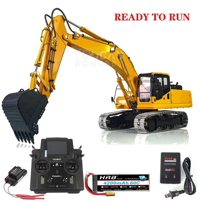 LESU PC360 1/14 RC гидравлический экскаватор RTR Metal Pl18 строительный грузовик с дистанционным управлением приемник