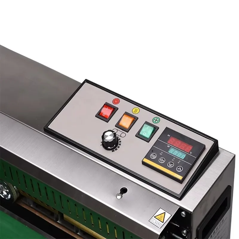 Фото FR-900 baja tahan karat integra Band Sealer пластиковый kantong Алюминиевая фольга tas Sealer kemasan bh penyegel №3