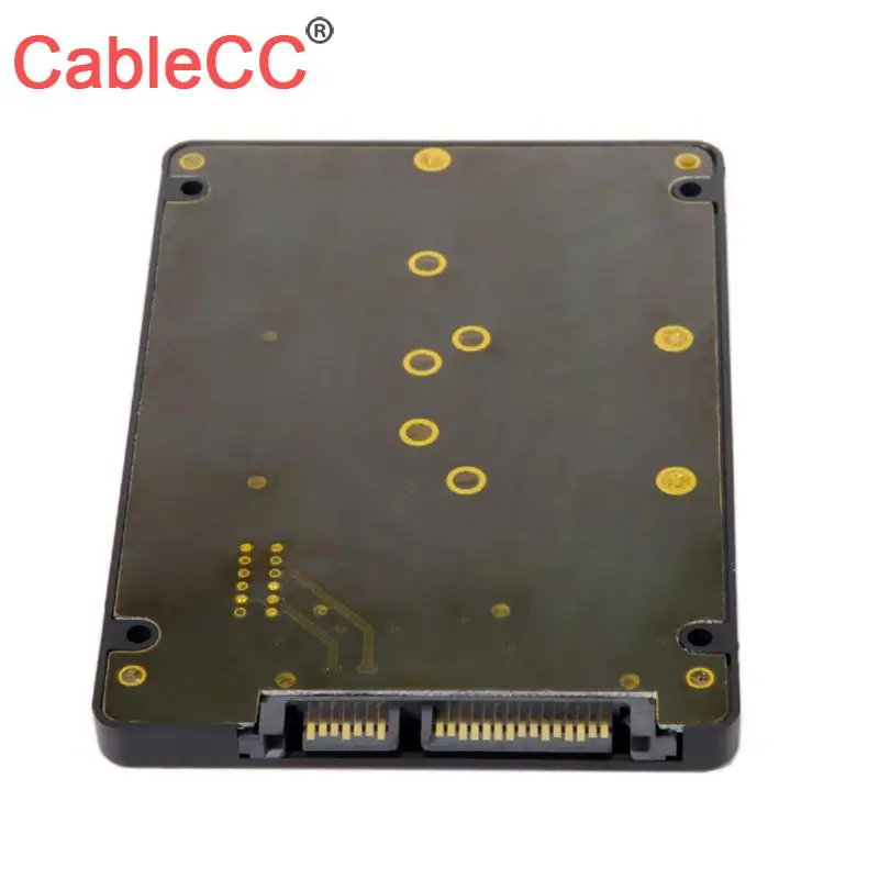 CY Xiwai mSATA SSD & Combo M.2 NGFF B-ключ к SATA 3,0 адаптер конвертер чехол Корпус с переключателем