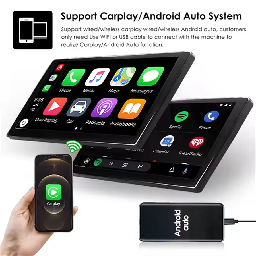 Фото 8-ядерный Android-радиоплеер GPS-навигация 9-дюймовый сенсорный экран WIFI 4G BT DSP RDS для SUBARU FORESTER 2004-2008 годов Wireless Carplay №3
