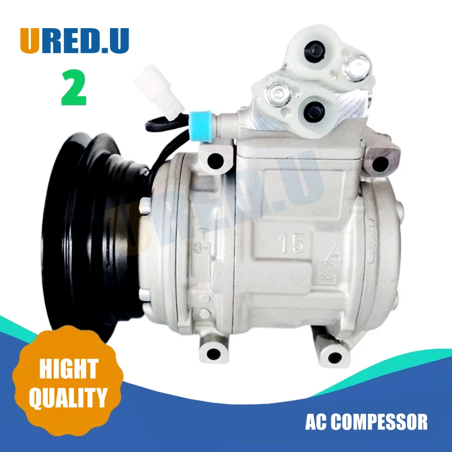 Компрессор переменного тока 10PA15C для Mitsubishi Pajero Montero Sport L200 Toyota Land Cruiser 88320-34010 MR149363 MR568289 MR500876