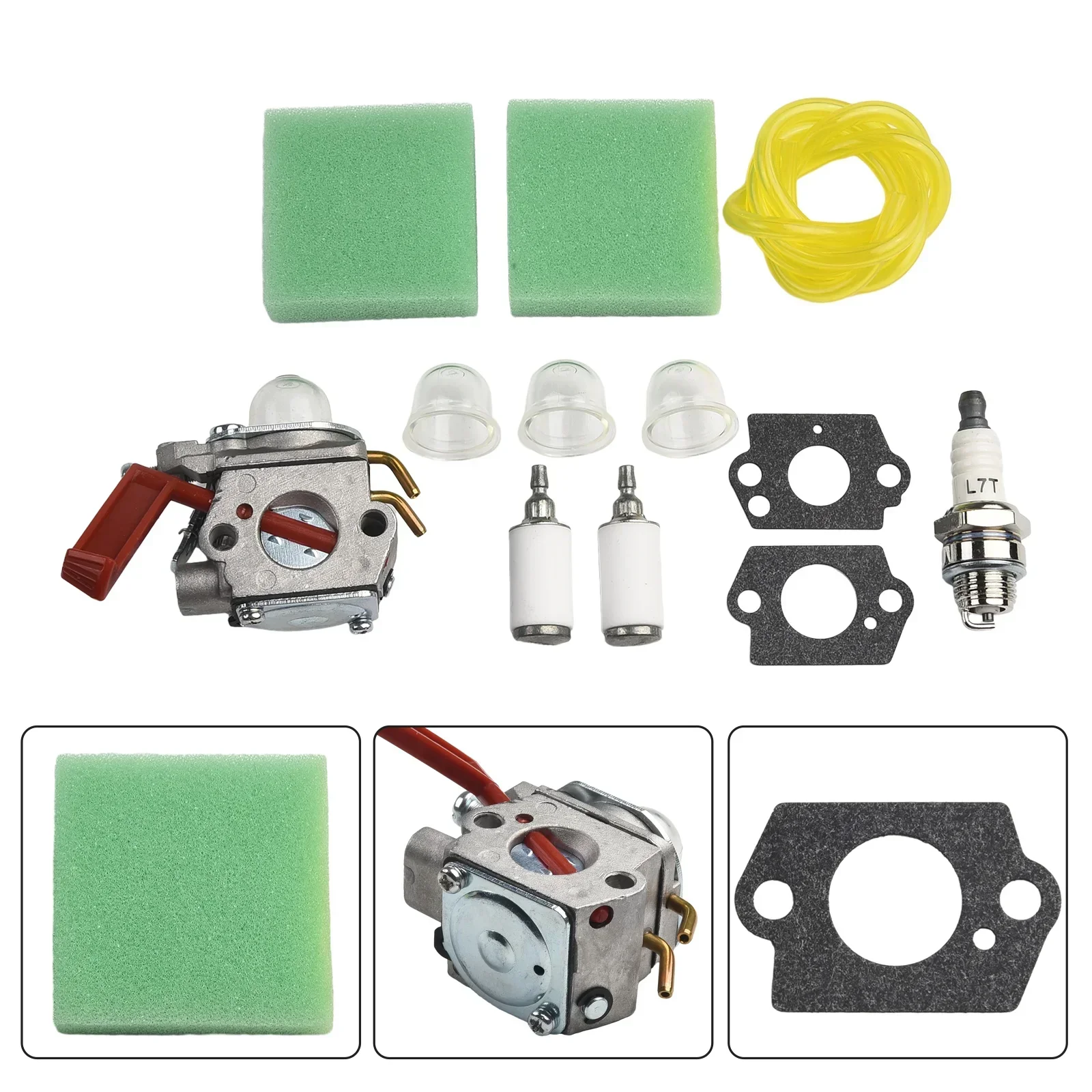 Для Homelite B25C BC2500R D725CD D825SB F2020 F3040 F3050 аксессуары запасной комплект карбюратора насадки прокладки