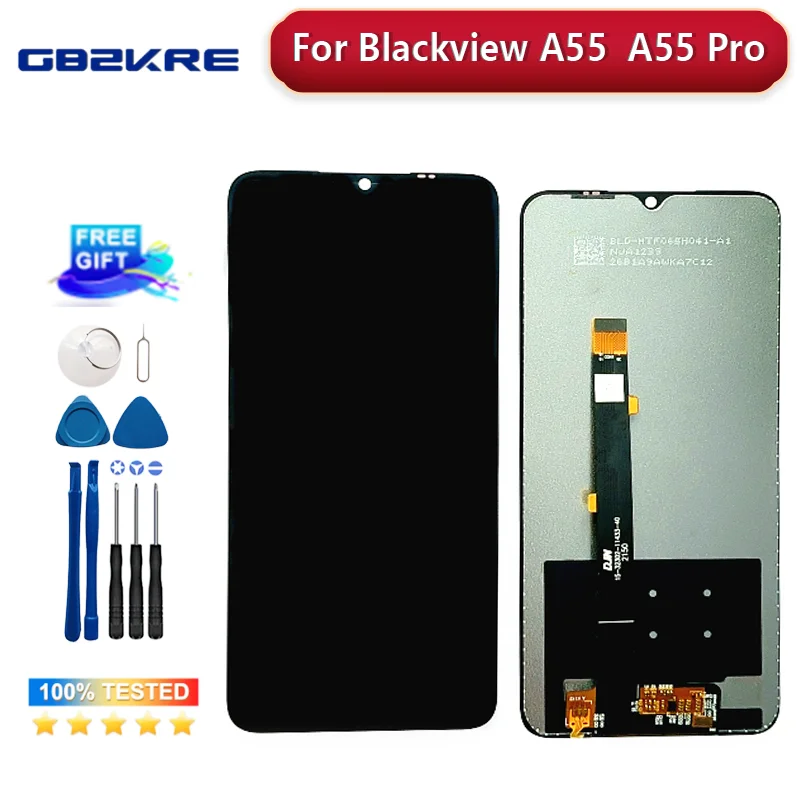 Оригинальный дисплей для Blackview A55 Pro, ЖК-дисплей, сенсорный экран в сборе для Blackview A55, ЖК-экран, дисплей, запчасти для телефона