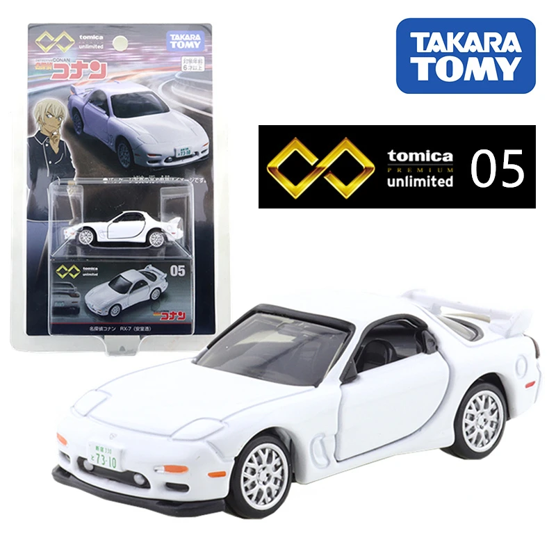 Akara Tomy Tomica Mazda RX-7 Racing Detective Ke Amuro Tōru спортивный автомобиль миниатюрная литая под давлением модель автомобиля из сплава детская игрушка