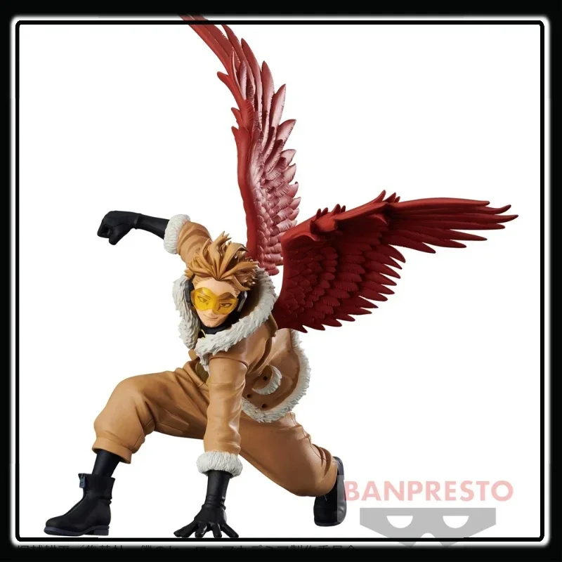 Фото Оригинальные фигурки надписей Banpresto, Оригинальные фигурки героев моя геройская академия, Hawks, аниме оригинальные модели игрушек №2