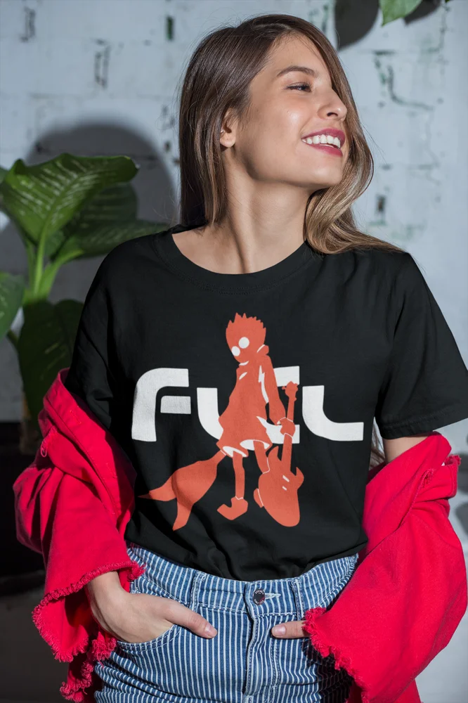 Фото Аниме футболка унисекс Naota FLCL Mamimi Samejima, Ретро рубашка Манга №4