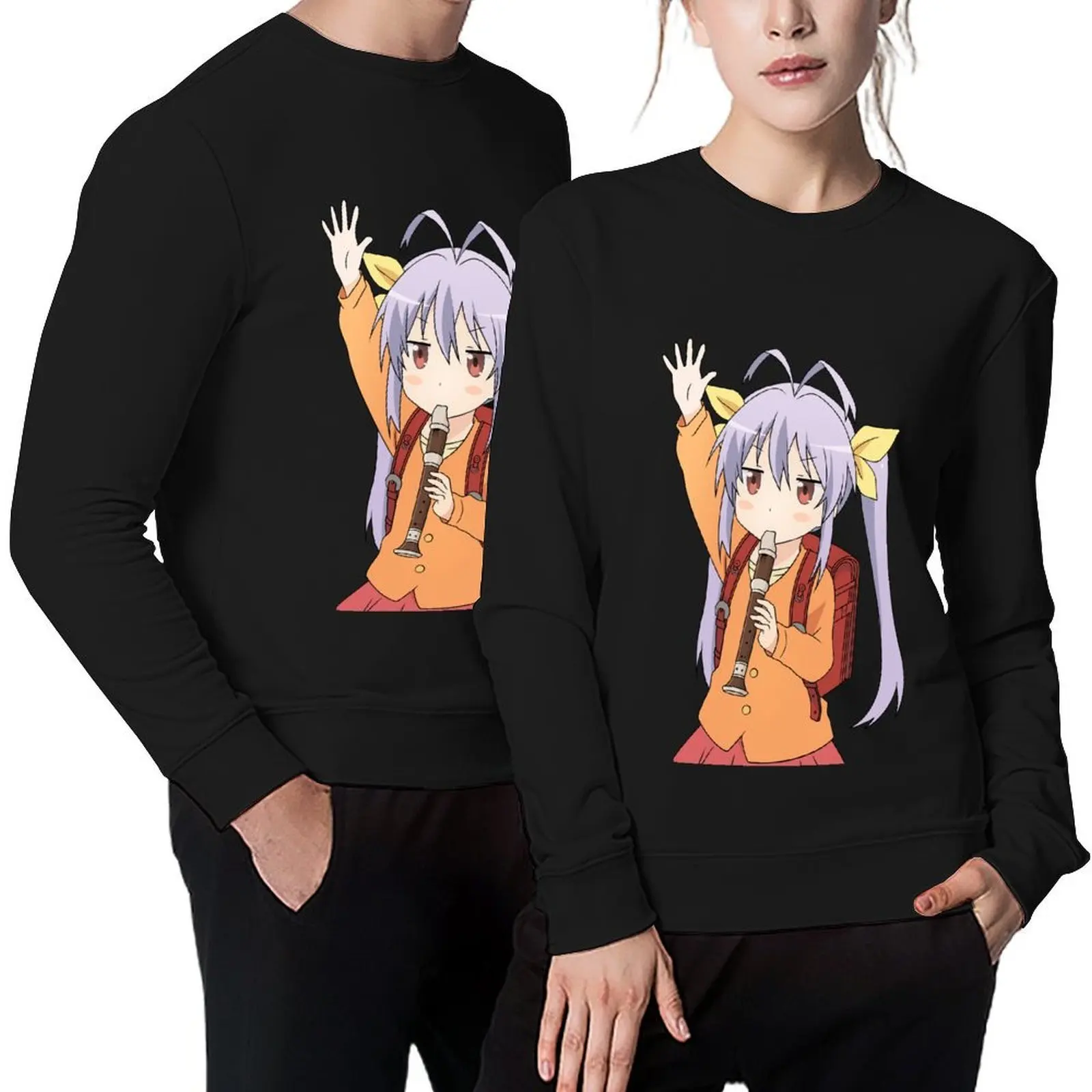 Renge Non Non Biyori Flute Vector пуловер мужская одежда осенняя осенняя одежда мужская одежда носят новые толстовки