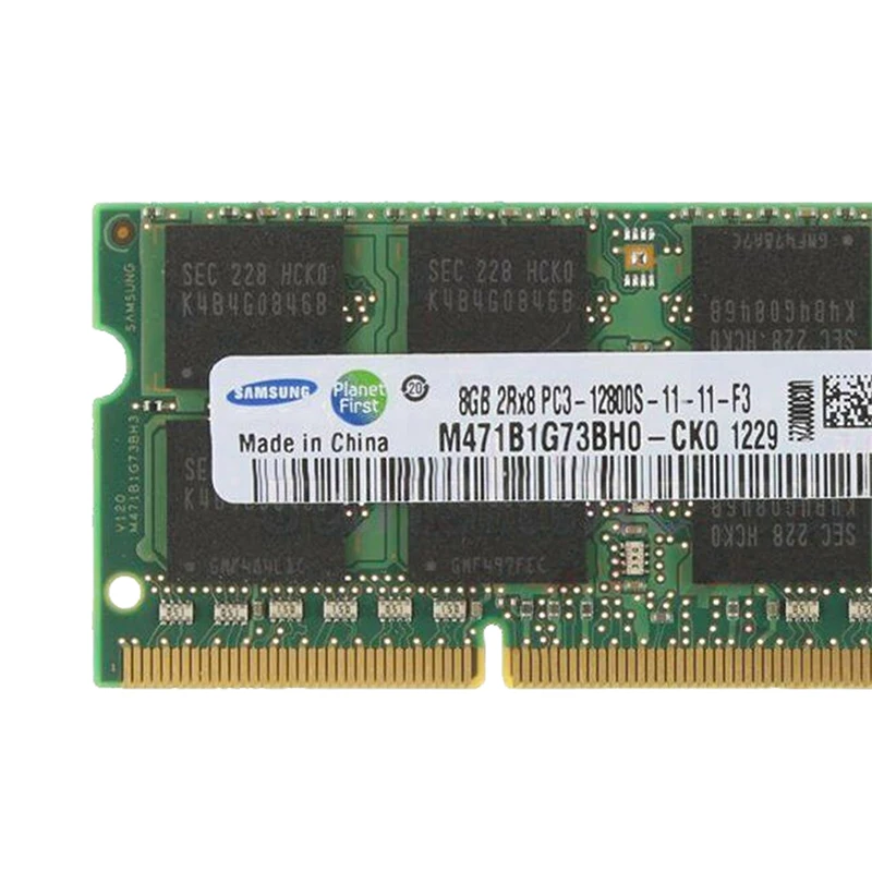 Фото 1/2 шт. SAMSUNG Memoria Laptop Ram DDR3 8GB 4GB 1333Mhz 1600Mhz 1866Mhz SO-DIMM 12800 14900 Notebook 1,5 V PC3 Memoria №5