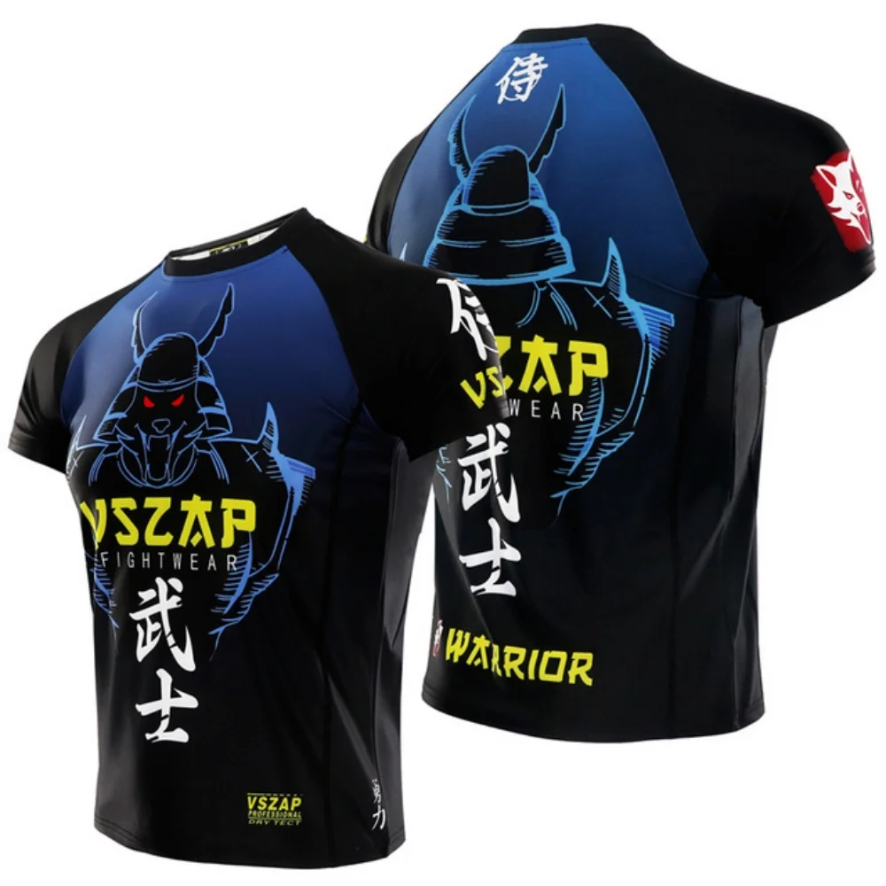 Футболка мужская с 3d-рисунком Муай Тай, модная тенниска с рисунком MMA, крутая майка в стиле хип-хоп с коротким рукавом, спортивная одежда для спортзала
