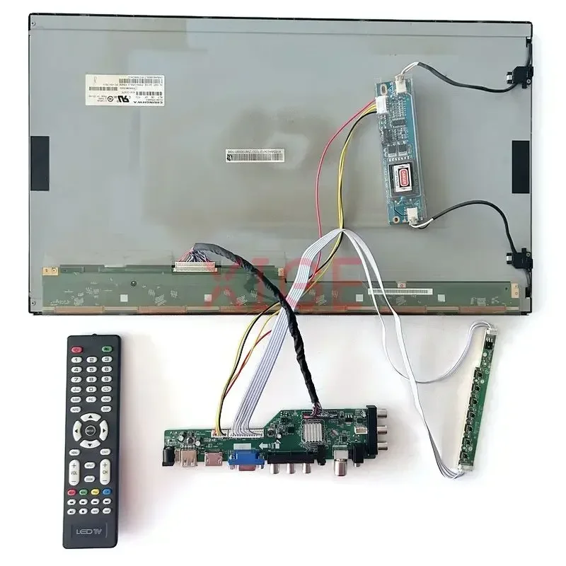 Для LM171WX3-TL HSD170MGW1 плата контроллера драйвера LVDS-30Pin ЖК-дисплей цифровой DVB USB + HDMI + VGA + AV + IR 1440 * 900 2CCFL DIY Kit (art.: 3920ccd71eac1) - 3920ccd71eac1