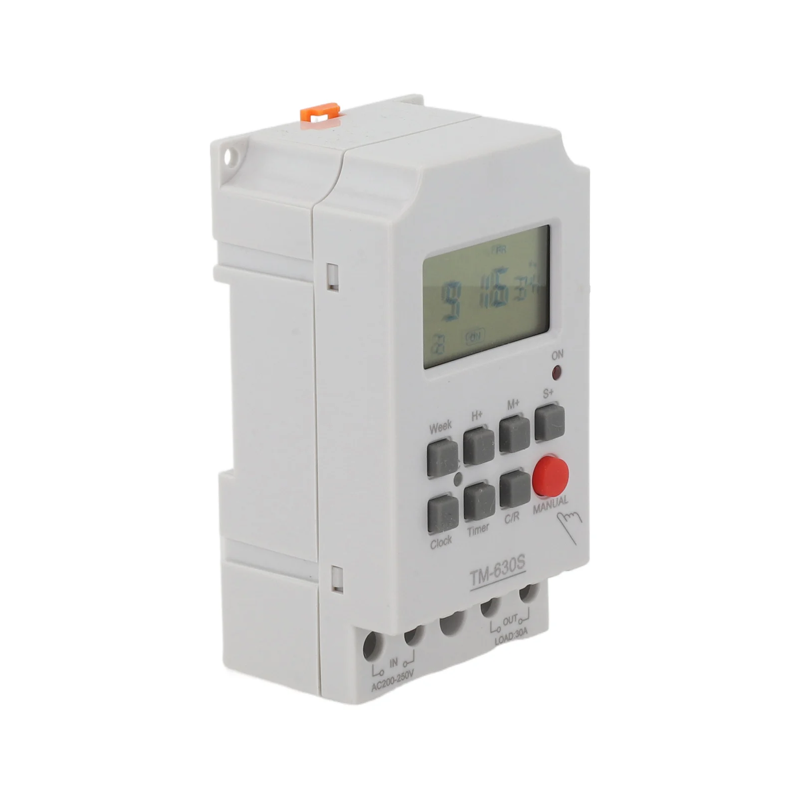 TM630S-2 таймер ЖК-цифровой микрокомпьютер таймер программируемый контроллер таймера AC220V автоматический переключатель для электрооборудования