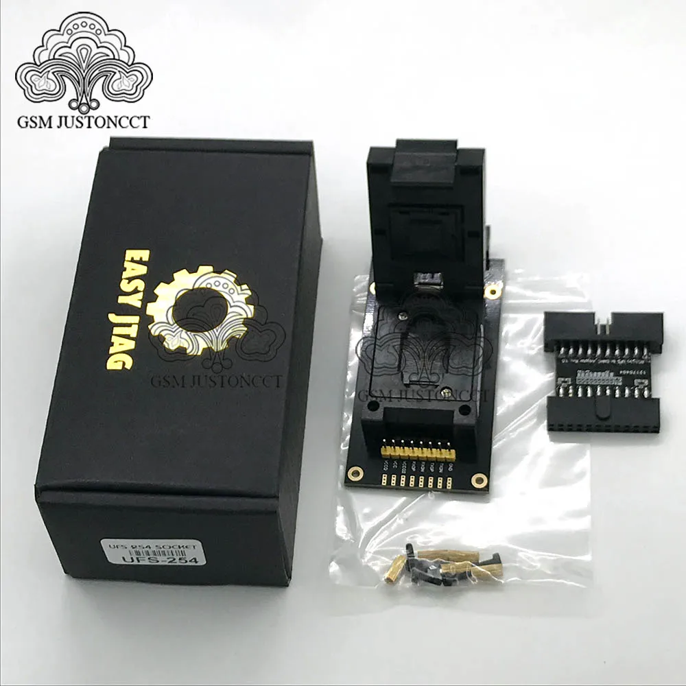 Фото Новейший адаптер z3x Easy-Jtag Plus UFS BGA-254 с разъемом/EMMC 254 (EMMC + UPS 2 в 1) для EASY JTAG PLUS BOX work №3