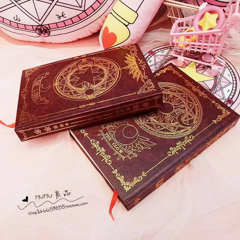 Аниме-карта Captor Sakura, блокнот, карманный блокнот, волшебный массив, портативная книга