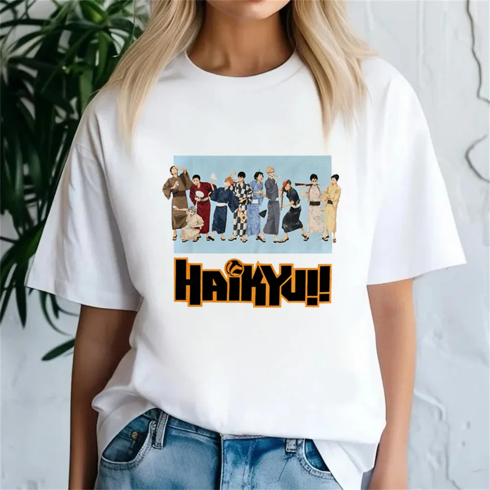 Haikyuu футболки для девочек психоделический Харадзюку красочный готический аниме футболка с графическим рисунком пастельный гранж аниме