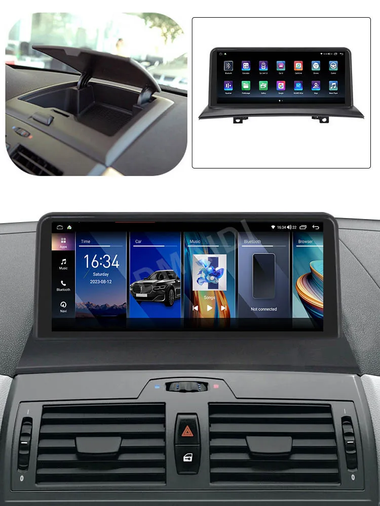 Фото Заводская цена Android 14 для Bmw X3 E83 12,5 