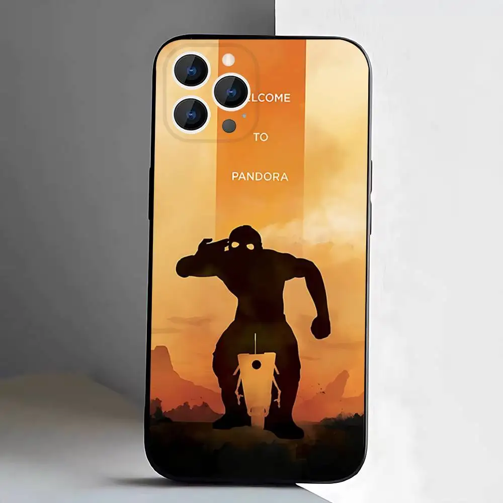 Чехол для телефона Game B-Borderlands для iPhone 17,16,15,14,13,12,11,Pro,XS,Max,XR,Plus,E,SE4,Mini Black Soft Cover (art.: 3920d22aef107) - 3920d22aef107