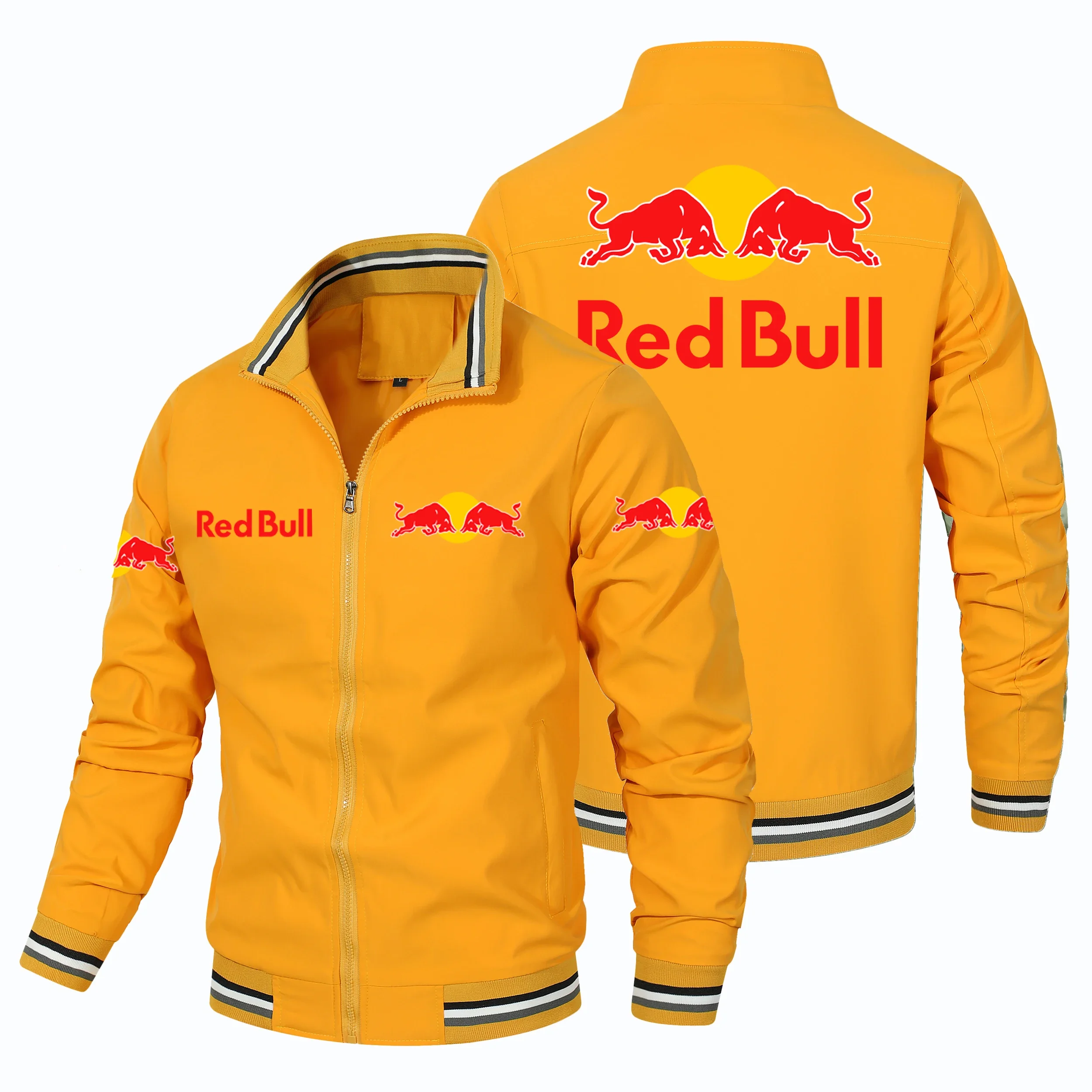 Фото Новинка 2025 года Formula 1 Red Bull Team Racing Официальный сайт Гоночная куртка-поло Джерси Спортивный трикотаж на открытом воздухе для взрослых и женщин для тренировок №4