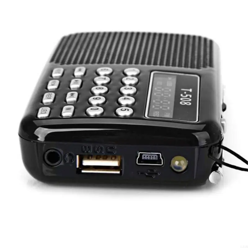 Фото 2025 Новый T508 Stereo FM Radio Mini Portable Disker USB -карта поддерживает планшет MP5 MP4 №4