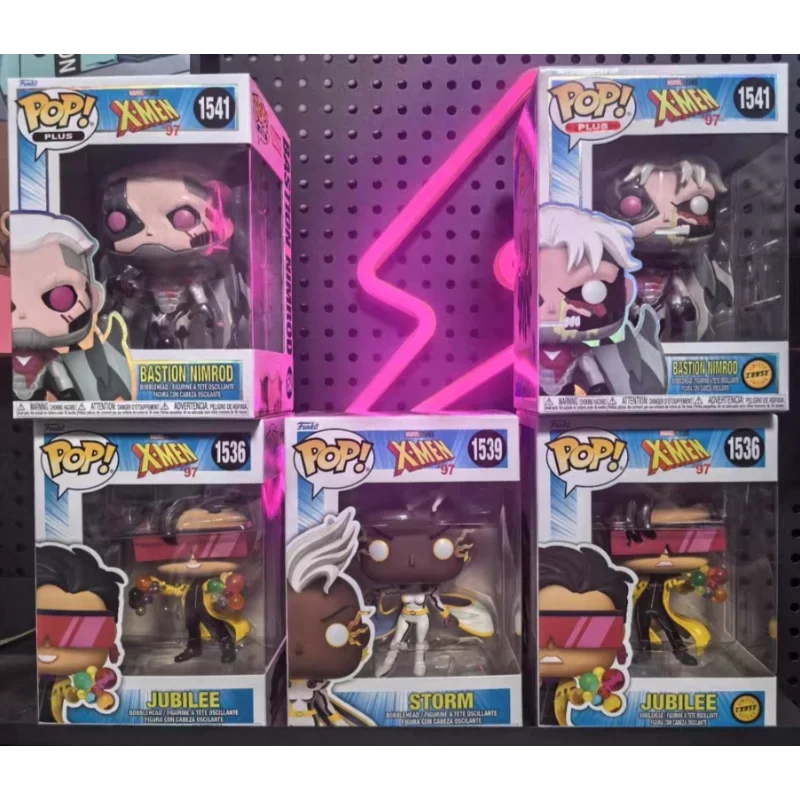 Оригинальные фигурки Funko POP Marvel X-Men-юбилей, шторм, Colossus, коллекция экшн-фигурок, игрушки, подарок для фанатов аниме