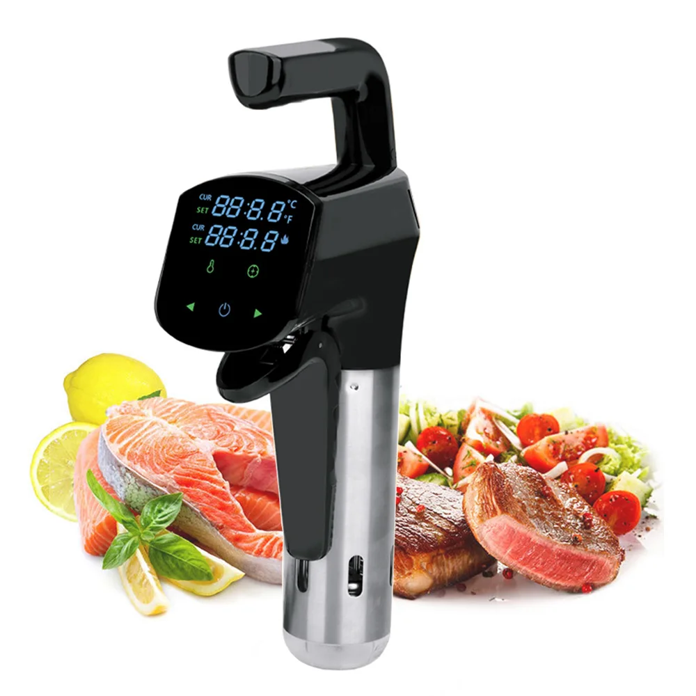 Мультиварка с функцией Wi-Fi, домашняя плита Sous Vide, погружной циркулятор 1800 Вт, регулируемая температура, время и сенсорное управление