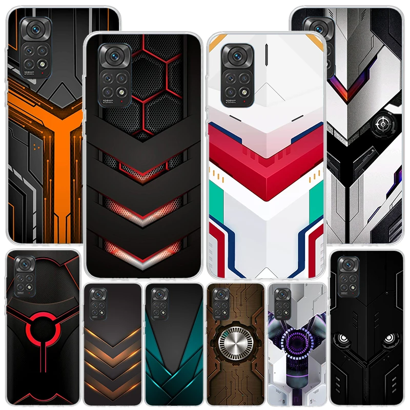 Чехол для Xiaomi Redmi Note 12 11S 11E 11 10S 10 Pro Plus 9 9S 11T 9T 8 8T 7