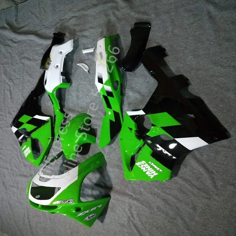 Комплекты обтекателей мотоцикла для Kawasaki NINJA для Ninja 250R 2008-2014 250R 08 14, зеленый, белый, черный обтекатель кузова