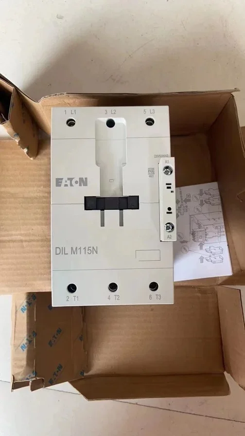 2025.5 Совершенно новый подлинный контактор переменного тока Eaton Admiralty Muller EATON DILM115N 220 В, переключатель на складе.
