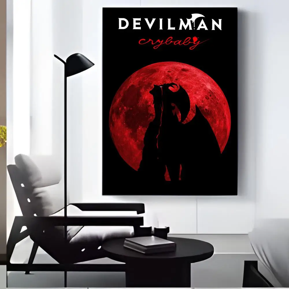 Фото Hot Anime D-Devilman C-Crybaby Poster HD Art Poster for Home Bar Cafe Movie Theater Decor DIY Vintage Print for Office Home Wall №5