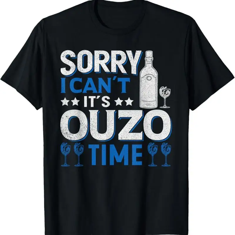Футболка Greek Ouzo Liquor Beer Lover Drink