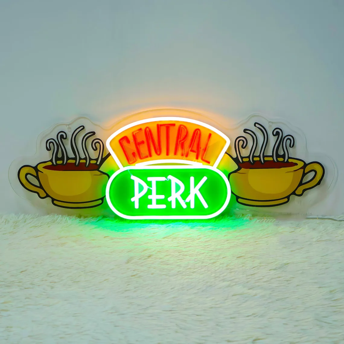 Кофейный друг Perk неоновый фотографический магазин кофейный Бар Кухня настенный знак для друзей домашний декор идеи подарков для друзей подарки для влюбленных кофе