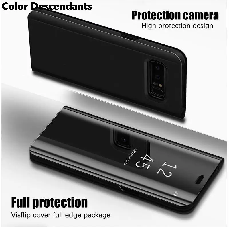 Фото Умный зеркальный кожаный флип-чехол для Honor 90 Lite, Женская фотография, оригинальный кожаный флип-чехол для Honor 90 Lite, Φ 6,7