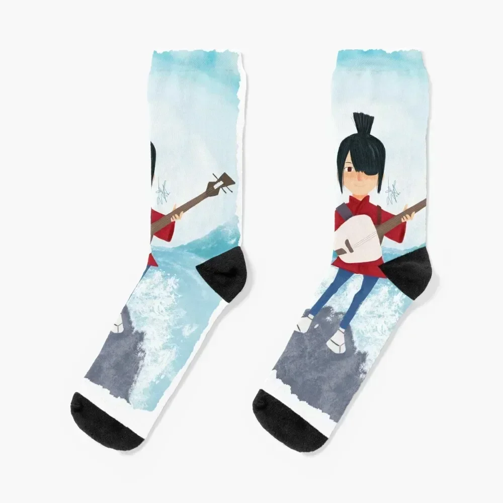Kubo fanart Носки незаменимый мультяшный человек Носки с подогревом Мужские носки Женские