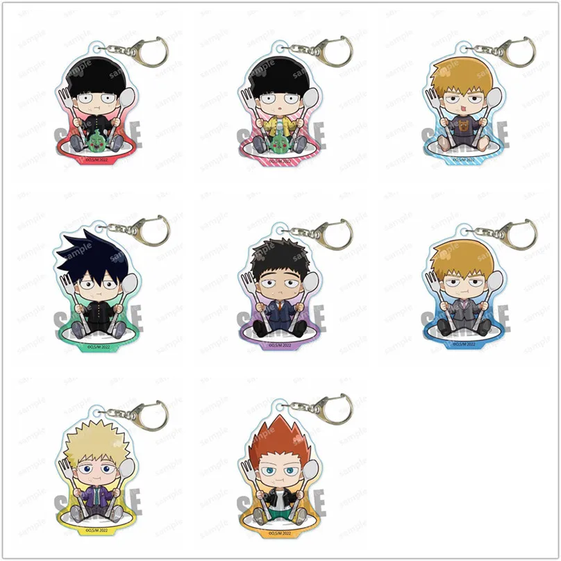 Игровой Ekubo Ritsu Kageyama Shigeo Reigen Arataka Hanazawa Teruki брелок кукла аниме акриловый брелок Подвеска для подарка