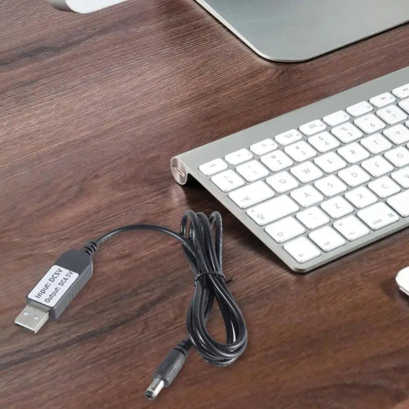 Фото F3MA USB-шнур питания USB 5V2A до 4,5 В постоянного тока, шнур 5,5x2,1 мм для вентилятора и инструмента №2