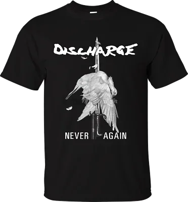 Официальная футболка «никогда больше не выписывайся» Merch punk rock d-beat hardcore