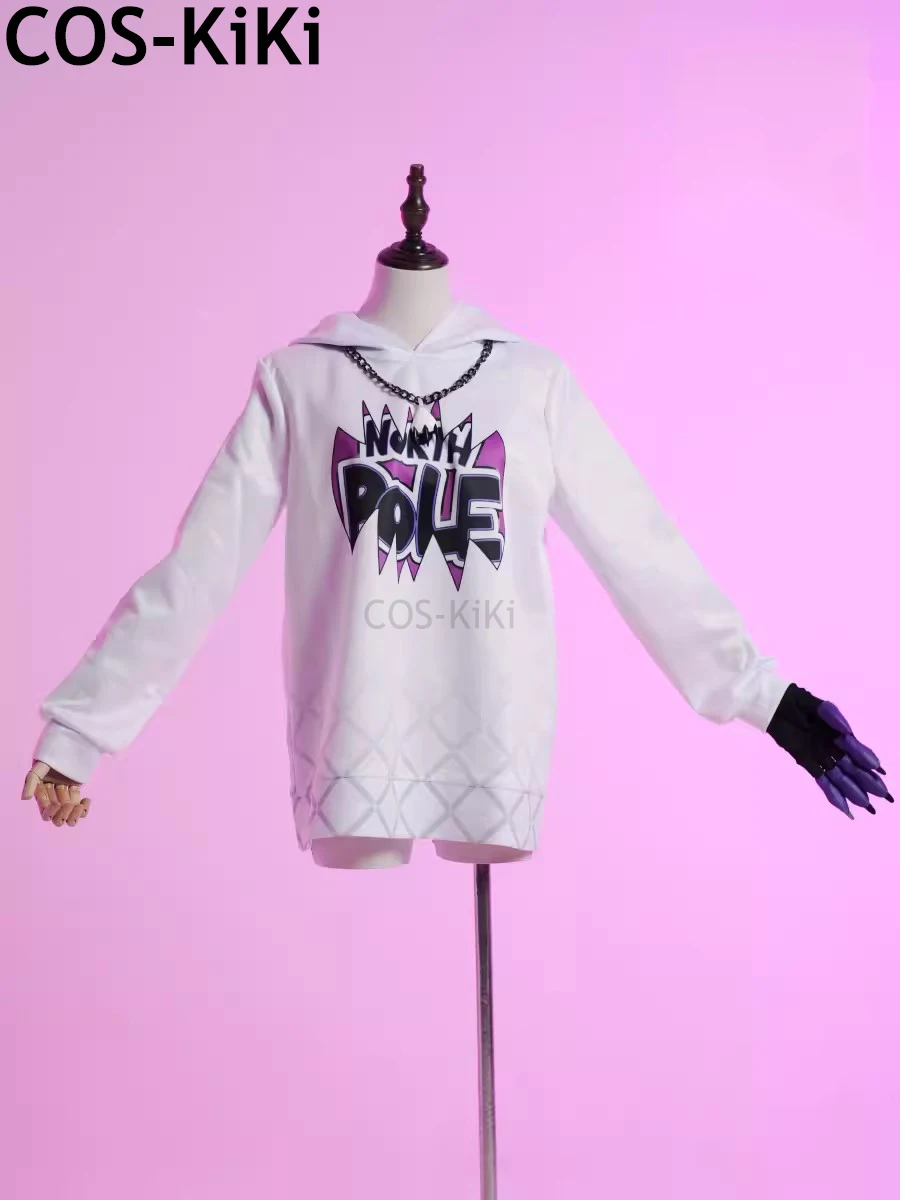 Фото COS-KiKi Vtuber Nijisanji Selen Tatsuki игровой костюм милая милая униформа косплей костюм Хэллоуин вечерние наряд для ролевых игр женский №3