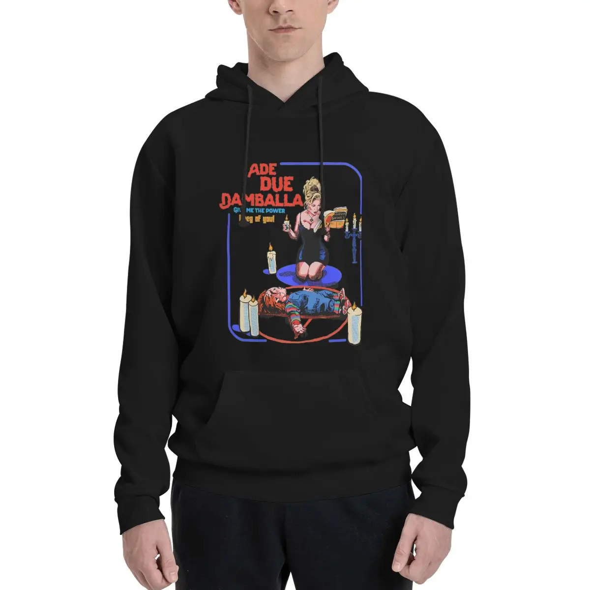 Ade Due Damballa Bride Of Chucky толстовки с капюшоном в стиле аниме, мужская одежда, мужская одежда